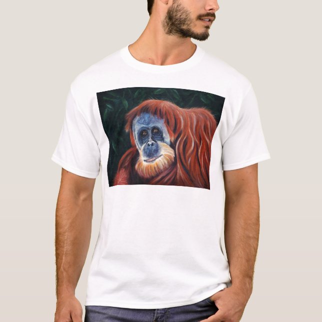 Camiseta El sabio - Orangután (Anverso)