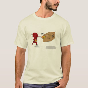 Camiseta El sacador de la lengua mi Fart caja (ningún