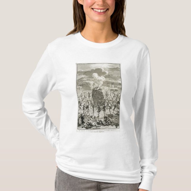 Camiseta El sacrificio a Quitchi-Manitou, o el gran Spi (Anverso)