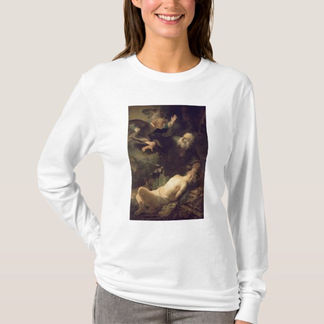 Camiseta El sacrificio de Abraham, 1635 (Anverso)