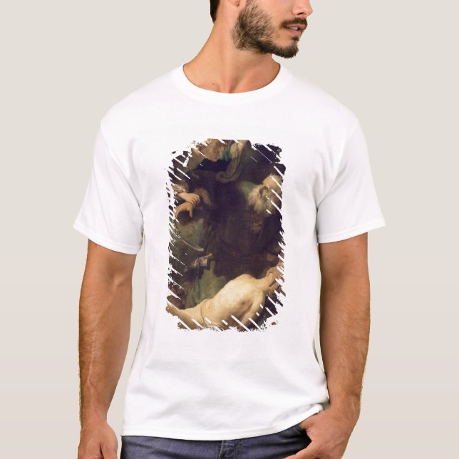 Camiseta El sacrificio de Abraham, 1635 (Anverso)