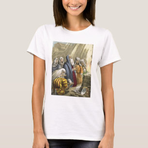 Camiseta El sacrificio de Noé al salir del arca, de una bib