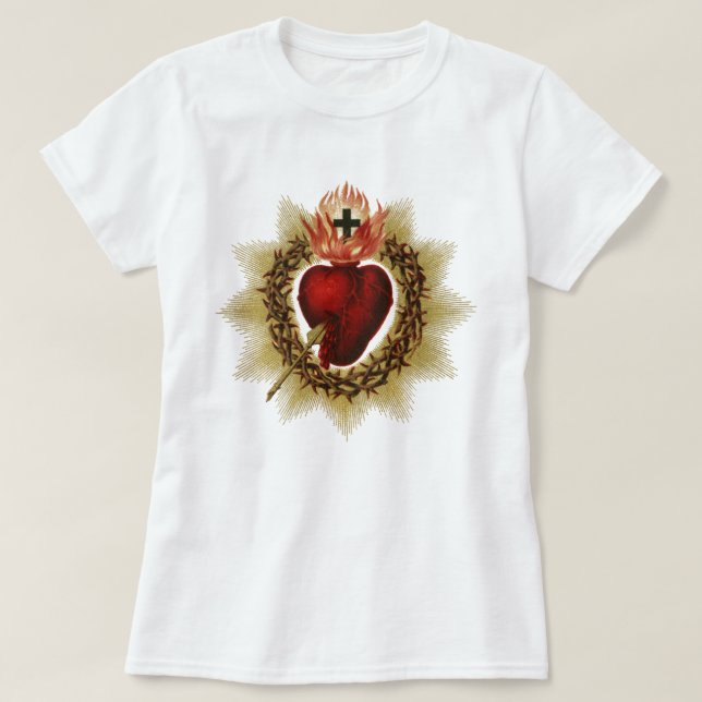 Camiseta El Sagrado Corazón (Diseño del anverso)