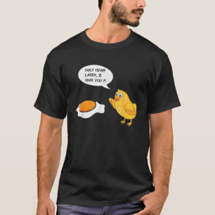 Camiseta El Sagrado Crap Larry Es Que Tú Eres Gracioso Pun 