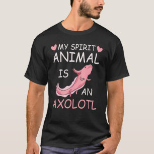Camiseta El Salamandra Mexicano Mi Animal Espiritual Es Un