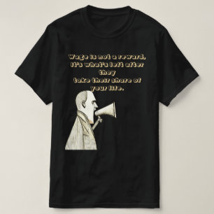 Camiseta El salario no es una recompensa