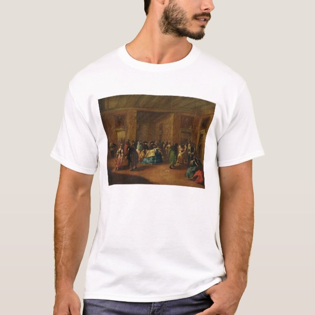 Camiseta El salón (bosquejo) (Anverso)