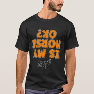 Camiseta El Salto de Obstáculos Es Mi Caballo Está Bien Equ