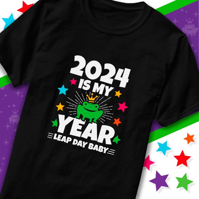 Camiseta El Salto Del Día 2024 Es Mi Año 29 Feb. Cumpleaños (Subido por el creador)