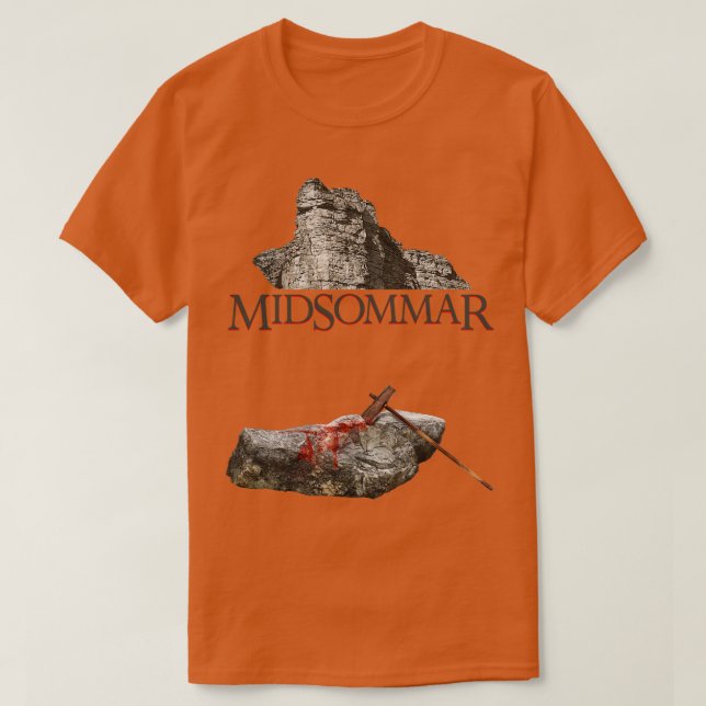 Camiseta El salto por el acantilado (Diseño del anverso)