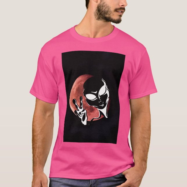 Camiseta El saludo extranjero (Anverso)