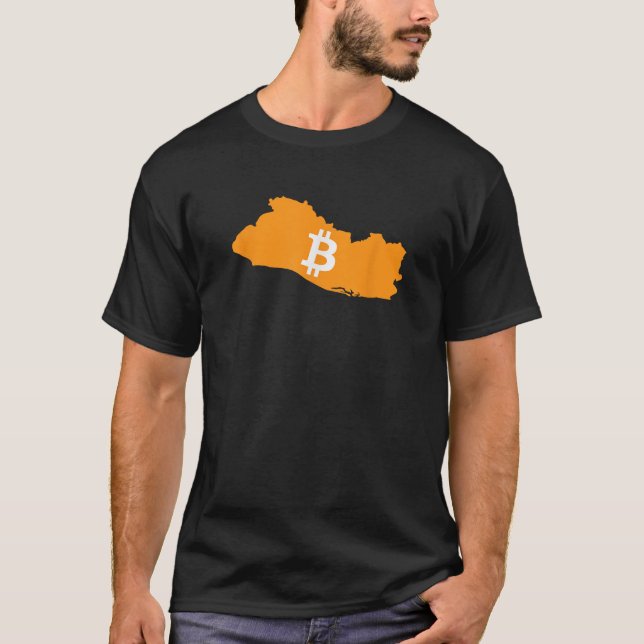 Camiseta El Salvador Bitcoin BTC Currency Wallet App Legal (Anverso)