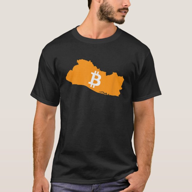 Camiseta El Salvador Bitcoin BTC Currency Wallet App Legal (Anverso)
