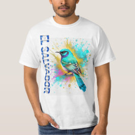 CAMISETA EL SALVADOR COLIBRI
