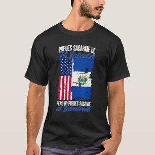 Camiseta El Salvador no puedes sacarme al salvadoreño