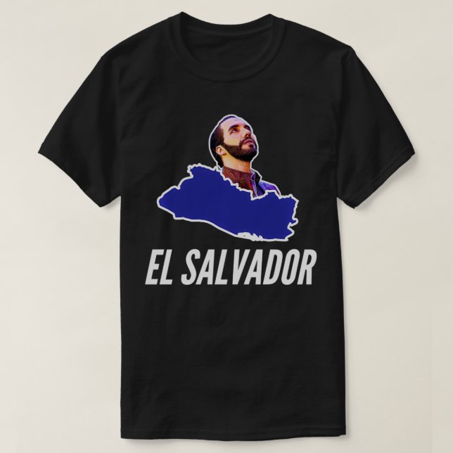 Camiseta El Salvador, Nuevas Ideas 503, Nayib Bukele (Diseño del anverso)
