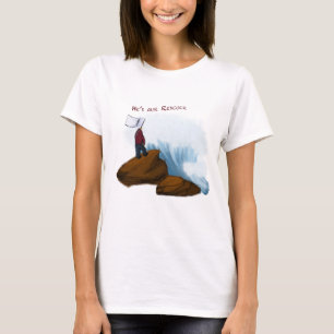 Camiseta El salvador T estilizado de la mujer