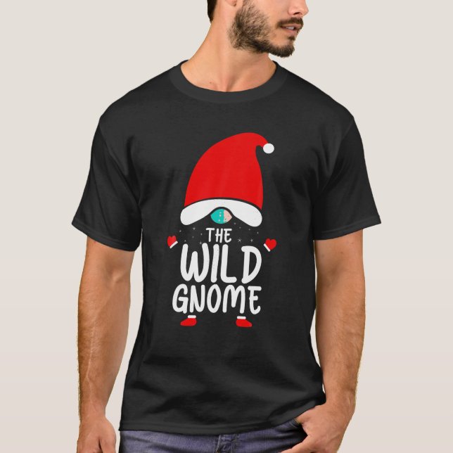 Camiseta El salvaje Gnome cute graciosos Navidades Pajama M (Anverso)