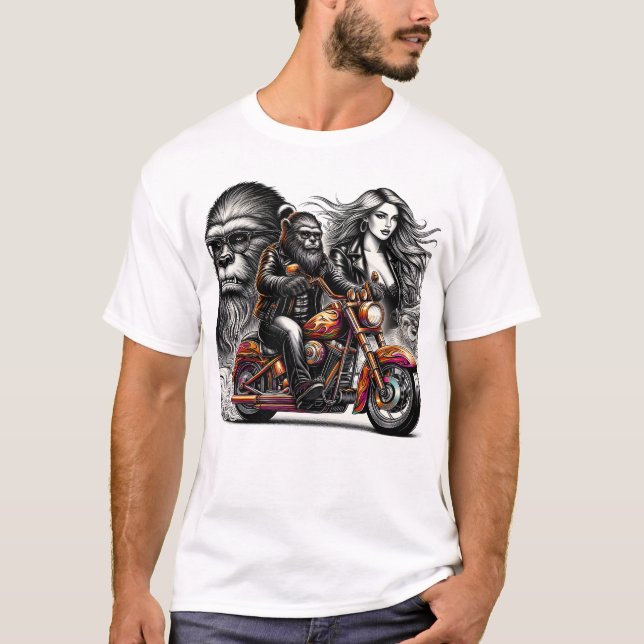 Camiseta El salvaje viaje del amor (Anverso)