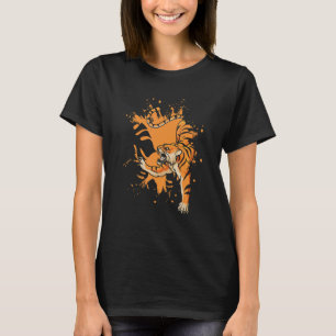 Camiseta El salvaje y depredador de tigres Safari gato gran