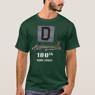 Camiseta El sangriento grupo 100 y Fortaleza Volante B17 3