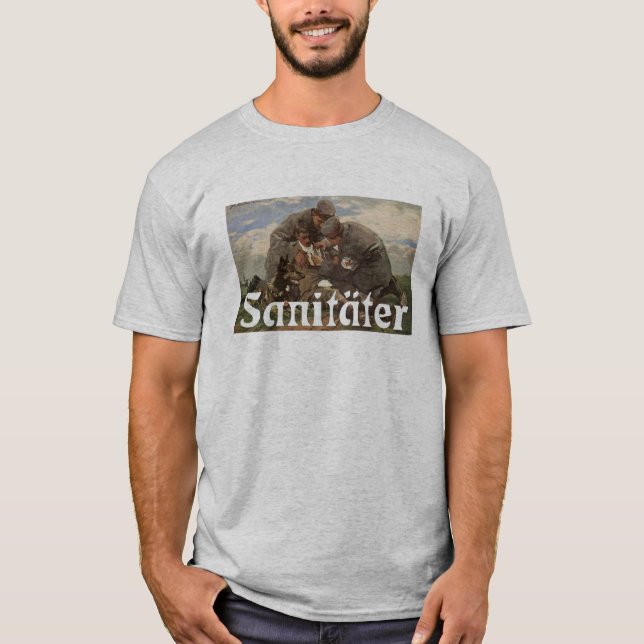 Camiseta El Sanitäter durante la gran guerra (Anverso)