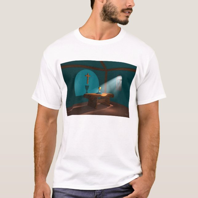 Camiseta El santo grial (Anverso)
