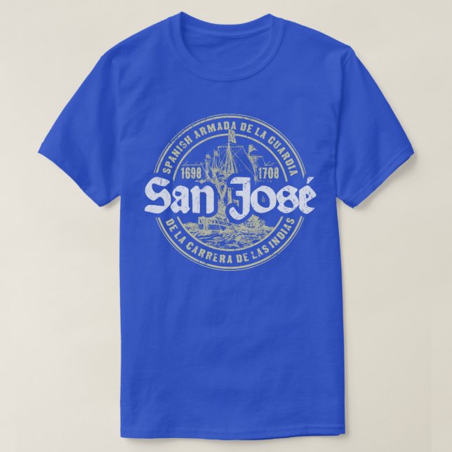 Camiseta El Santo Grial de los naufragios (Diseño del anverso)