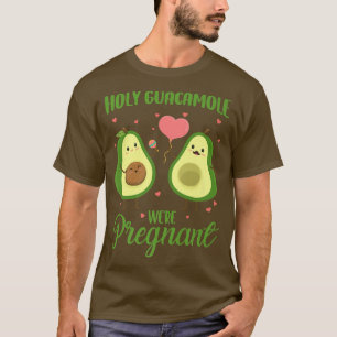 Camiseta El Santo Guacamole Fue Embarazo Aguacate Cin