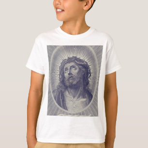 Camiseta El Santo Rostro De Jesús Con Corona De Espinas Art