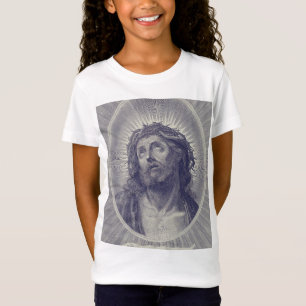 Camiseta El Santo Rostro De Jesús Con Corona De Espinas Art