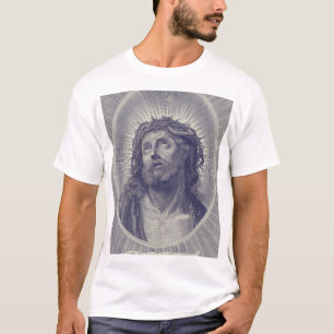 Camiseta El Santo Rostro De Jesús Con Corona De Espinas Art