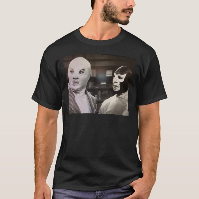 Camiseta El Santo y Blue Demon Classic T-Shirt (Anverso)