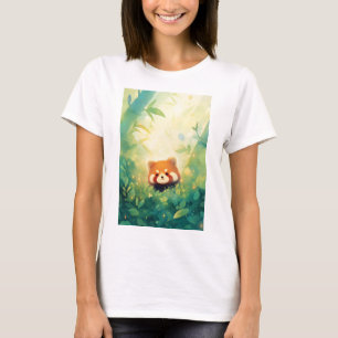 Camiseta El Santuario de Bambú del Panda Rojo