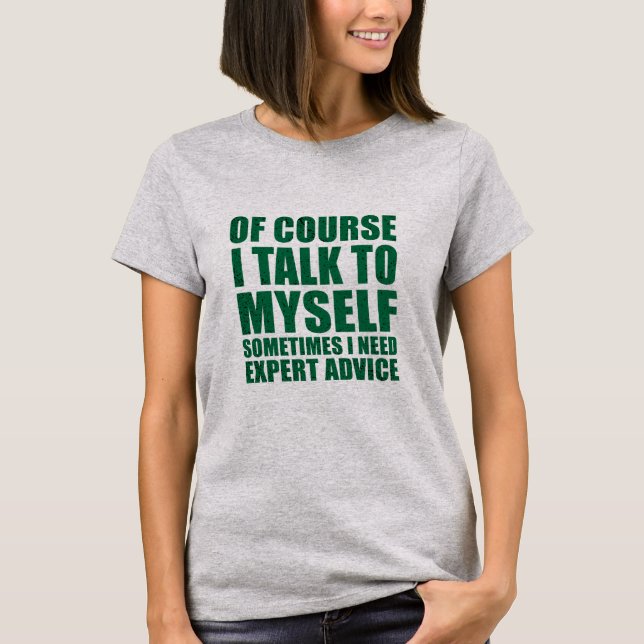 Camiseta El sarcasmo del humor sarcástico del eslogan (Anverso)