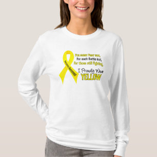 Camiseta El sarcoma I lleva orgulloso el amarillo 1