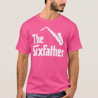 Camiseta El Saxfather Funny Saxofón Sax Player Jazz Saxo Sa