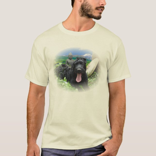 Camiseta El Schnauzer gigante logra nirvana (Anverso)