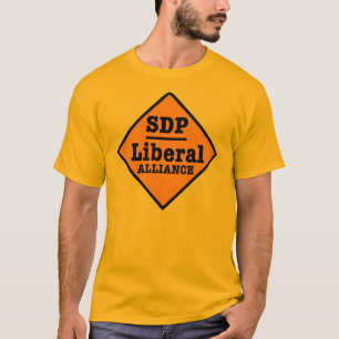 Camiseta El SDP Alliance liberal firma