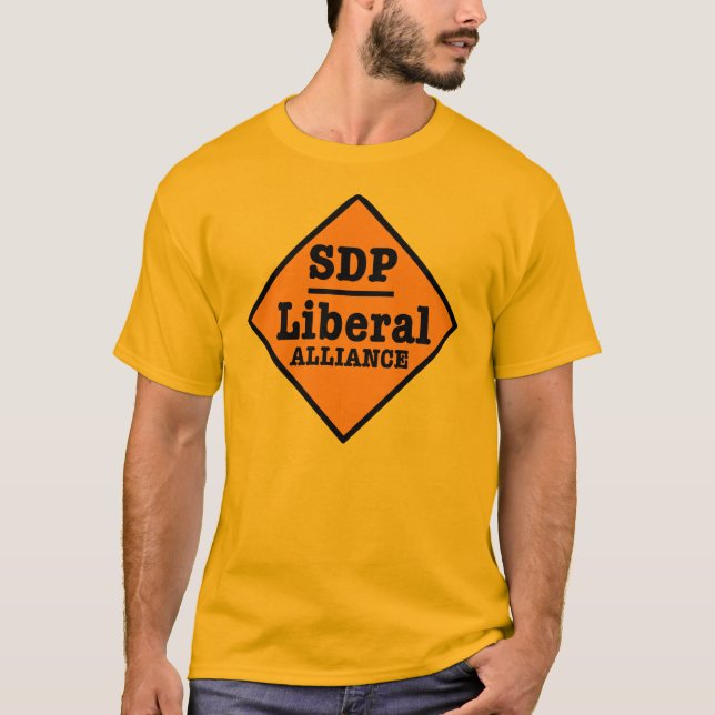 Camiseta El SDP Alliance liberal firma (Anverso)