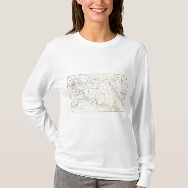 Camiseta El SE Virginia, pie Monroe, se acerca a Richmond (Anverso)