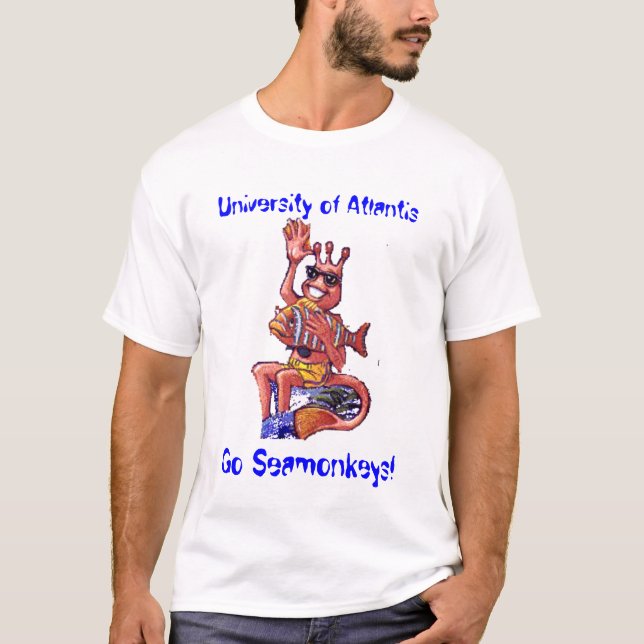 Camiseta ¡el seamonkey, universidad de la Atlántida, va (Anverso)