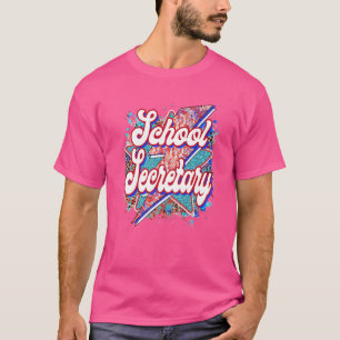 Camiseta El Secretario De La Escuela Docente Lightning Bolt