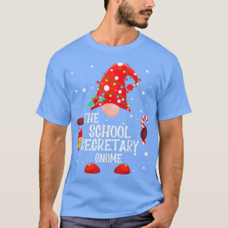 Camiseta El Secretario de la Escuela Gnome Matching Family 