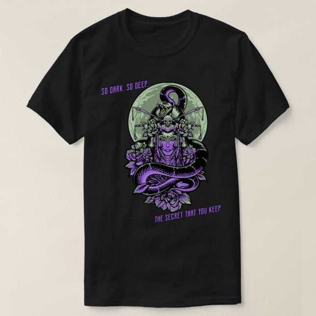 CAMISETA EL SECRETO (Diseño del anverso)
