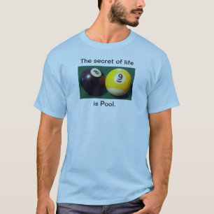 Camiseta El secreto de la vida es piscina