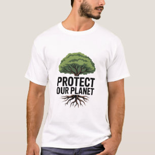 Camiseta El secreto para un futuro más verde está arraigado