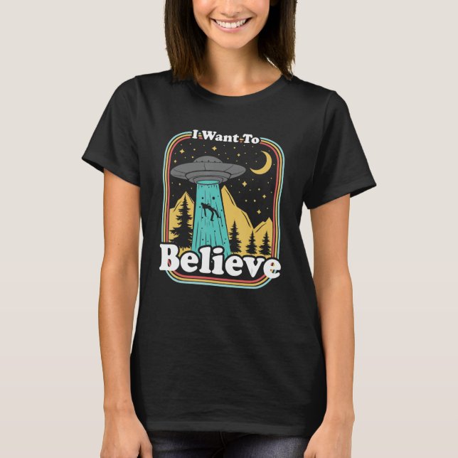 Camiseta El secuestro de Ufo 70's 80s retro extranjero que  (Anverso)