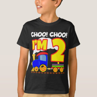 Camiseta El segundo cumpleaños del tren Choo Choo - Choo Ch