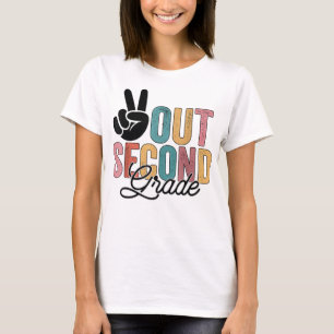 Camiseta El Segundo Grado De Peace Out El Último Día De La 